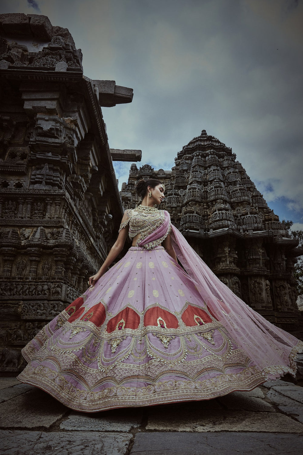 Pink Lehanga