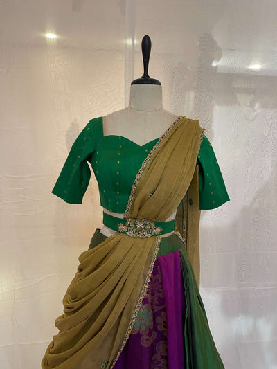 Soft Silk Lehenga Set