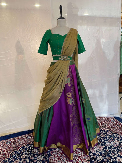 Soft Silk Lehenga Set