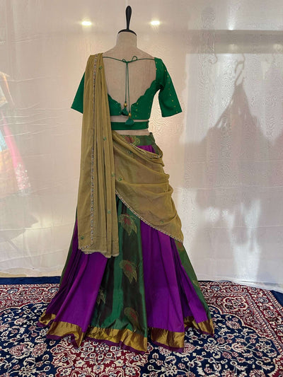 Soft Silk Lehenga Set